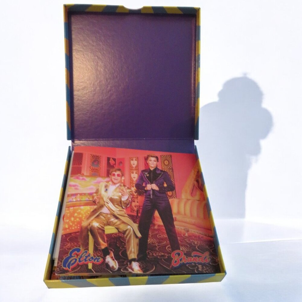 Elton John & Brandi Carlile- Who Believes in Angels? (Delux) (B&N Excl) CD & DVD - Picture 5 of 7